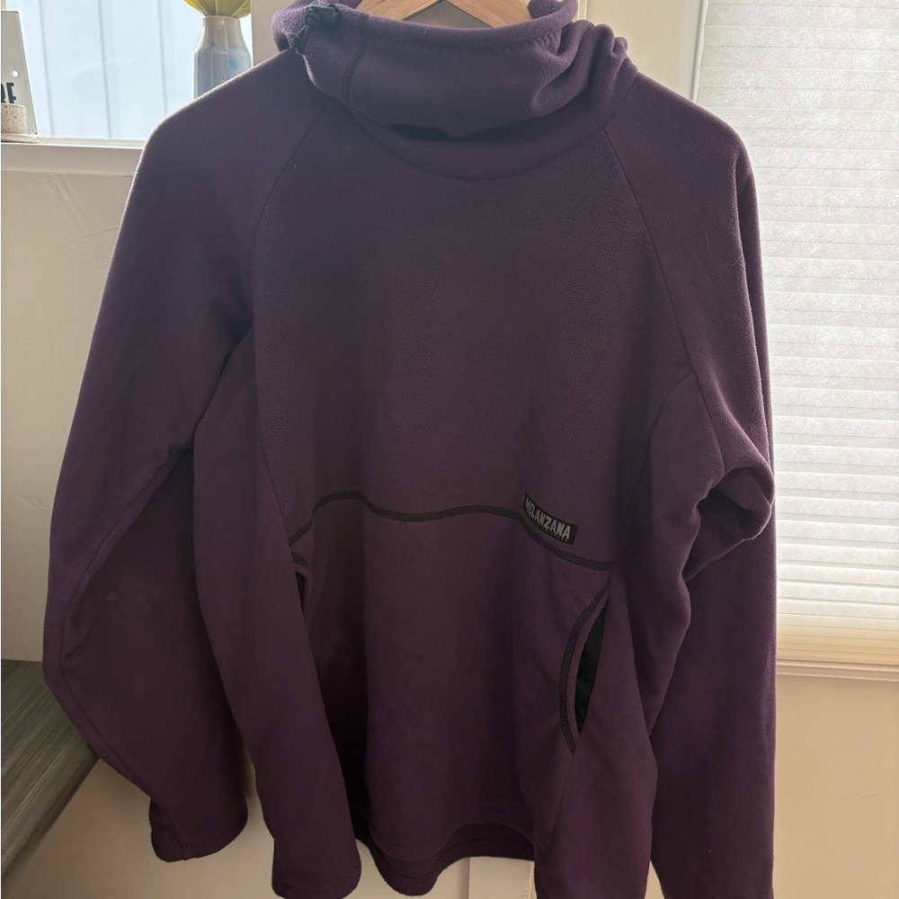 Melanzana Women’s Purple Turtleneck Sweater